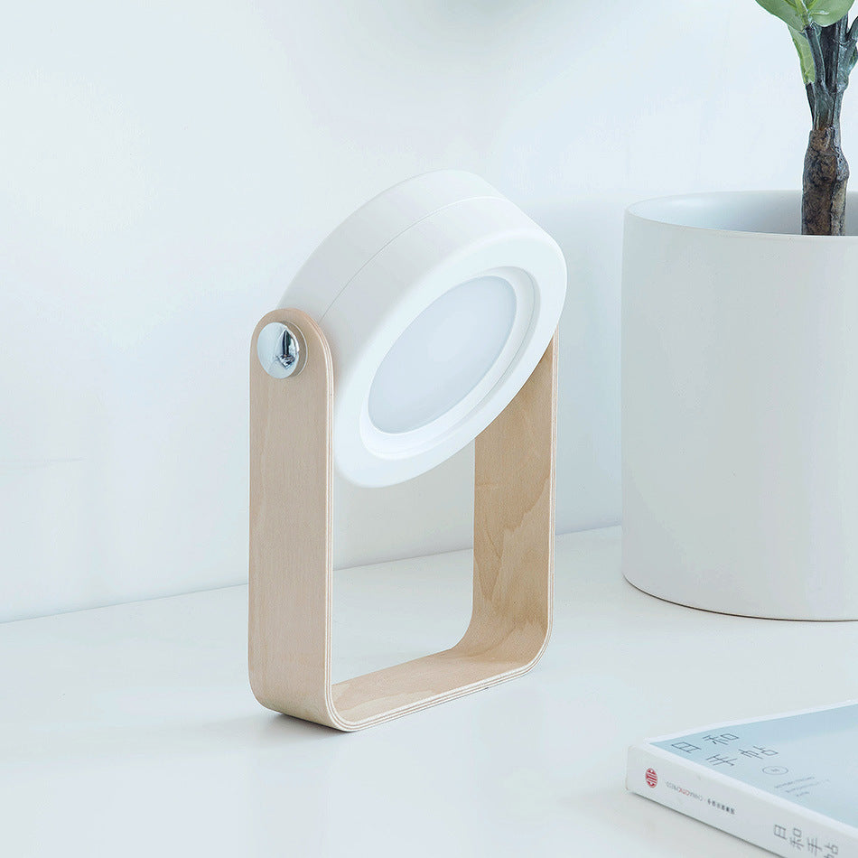 Foldable LED Night Light – USB Rechargeable, Touch-Control