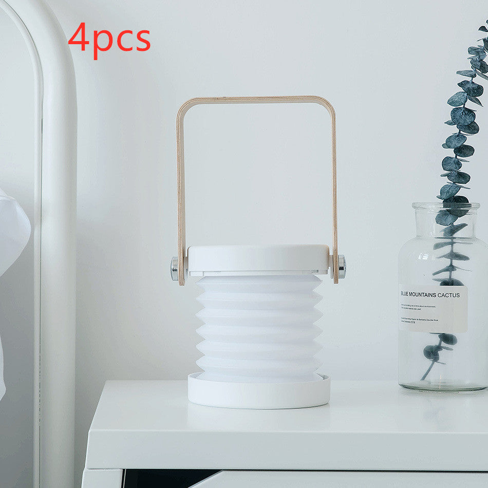Foldable LED Night Light – USB Rechargeable, Touch-Control