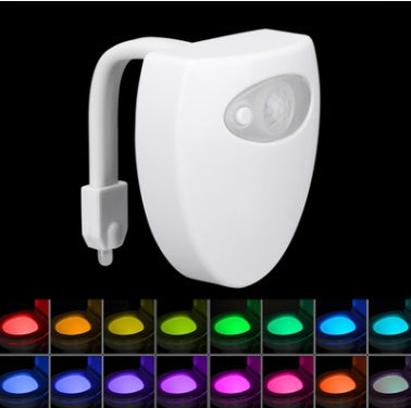 Toilet LED Night Light – Motion Sensor, 8 Colors