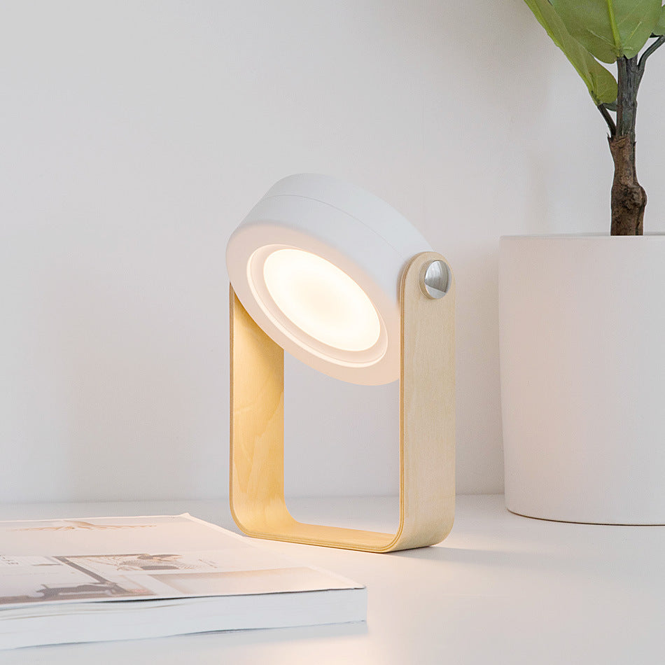 Foldable LED Night Light – USB Rechargeable, Touch-Control