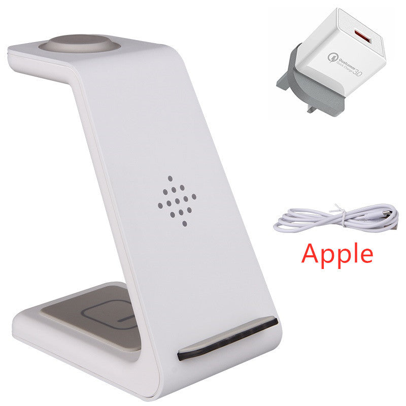 3-in-1 Fast Wireless Charging Dock – Phone Stand