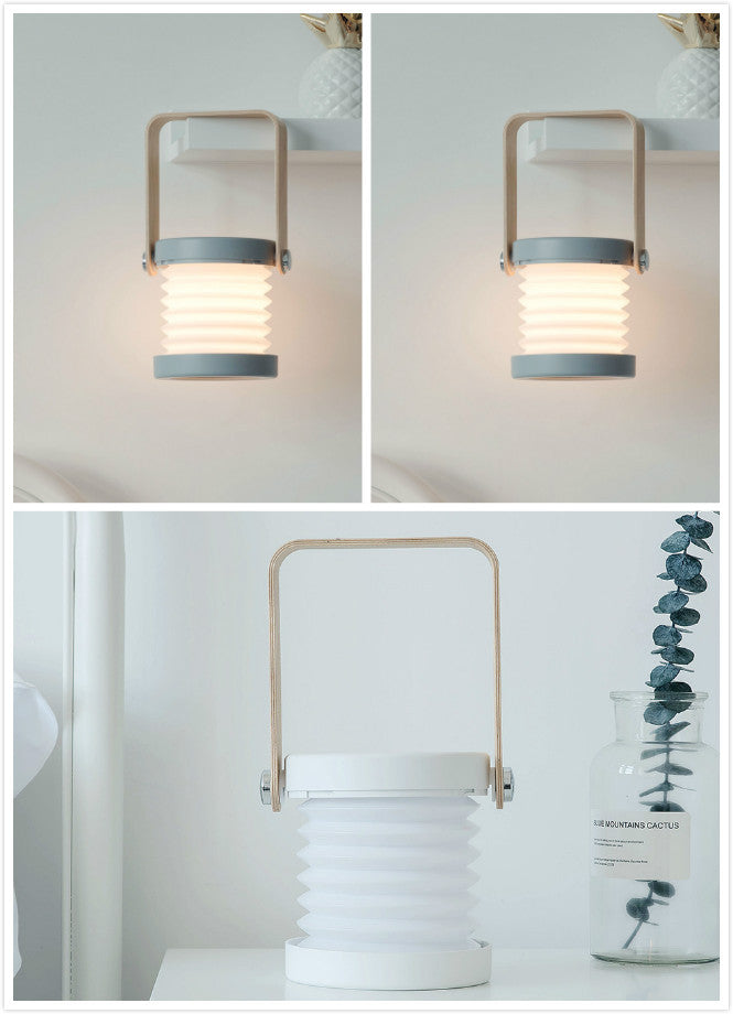 Foldable LED Night Light – USB Rechargeable, Touch-Control