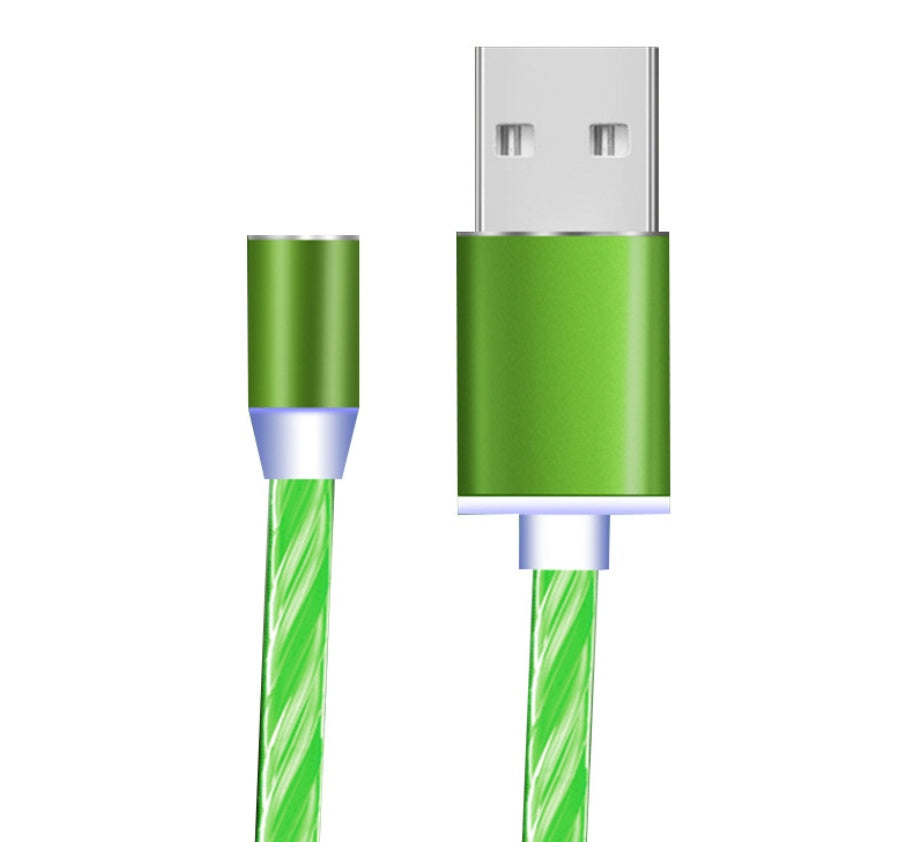 Magnetic LED Charging Cable – iPhone/Android/Type-C