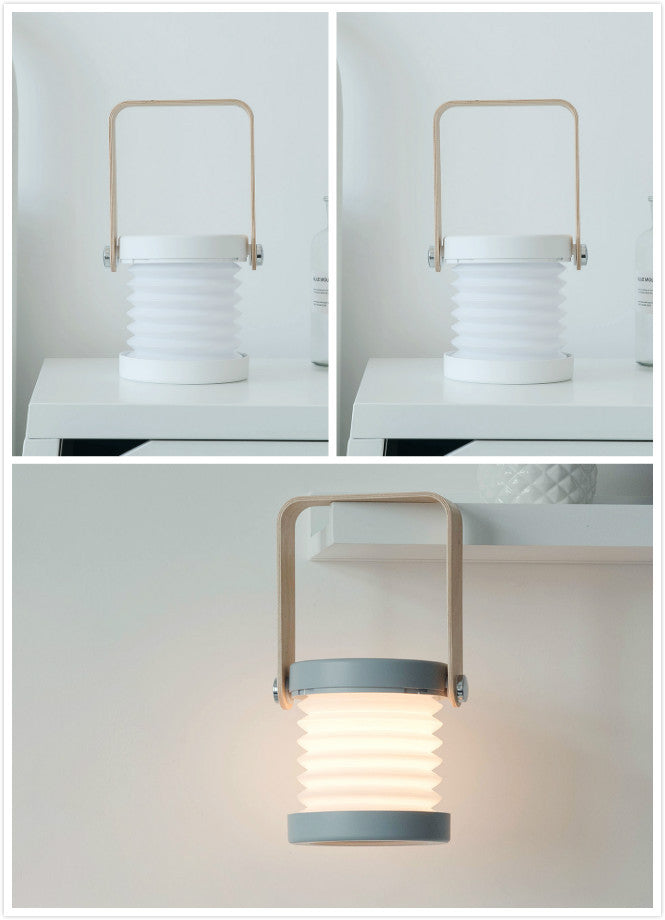 Foldable LED Night Light – USB Rechargeable, Touch-Control
