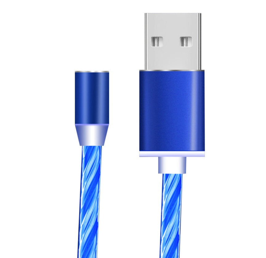 Magnetic LED Charging Cable – iPhone/Android/Type-C