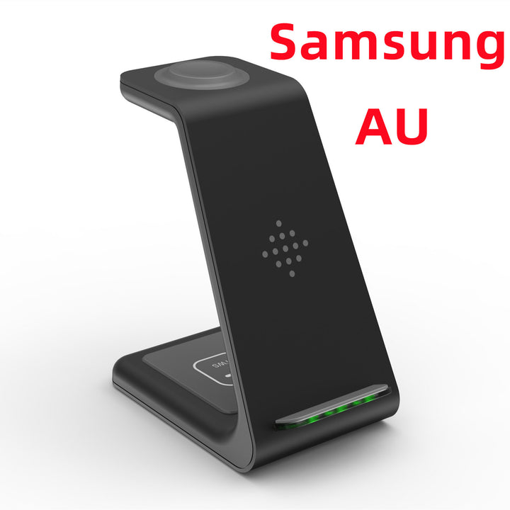 3-in-1 Fast Wireless Charging Dock – Phone Stand