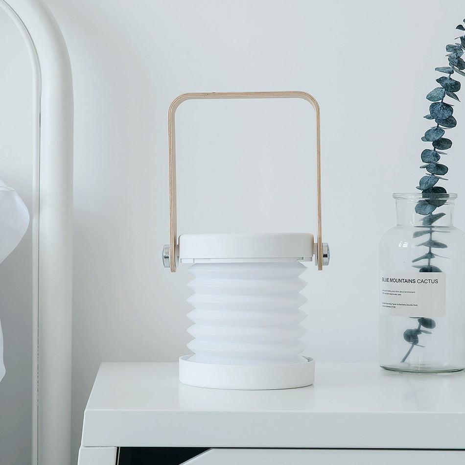 Foldable LED Night Light – USB Rechargeable, Touch-Control