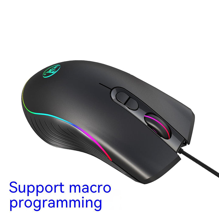 RGB Wired Gaming Mouse 7-Button 6400 DPI