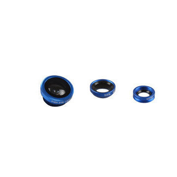 3-in-1 Phone Lens Kit – Fisheye, Wide & Macro