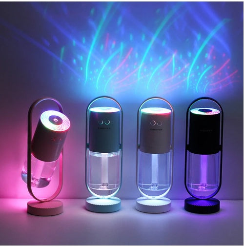 USB Magic Shadow Air Humidifier with Projection Night Light