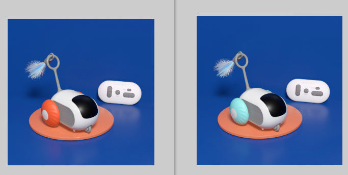 Interactive Remote Control Cat Toy Car – USB