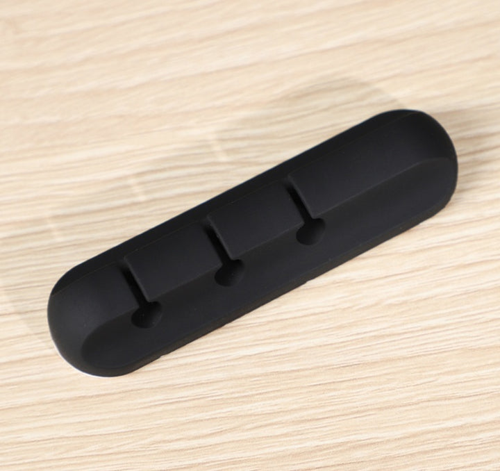Silicone USB Cable Winder – Desk Cable Organizer & Protector