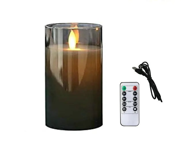 USB Rechargeable Flickering Flame Candles