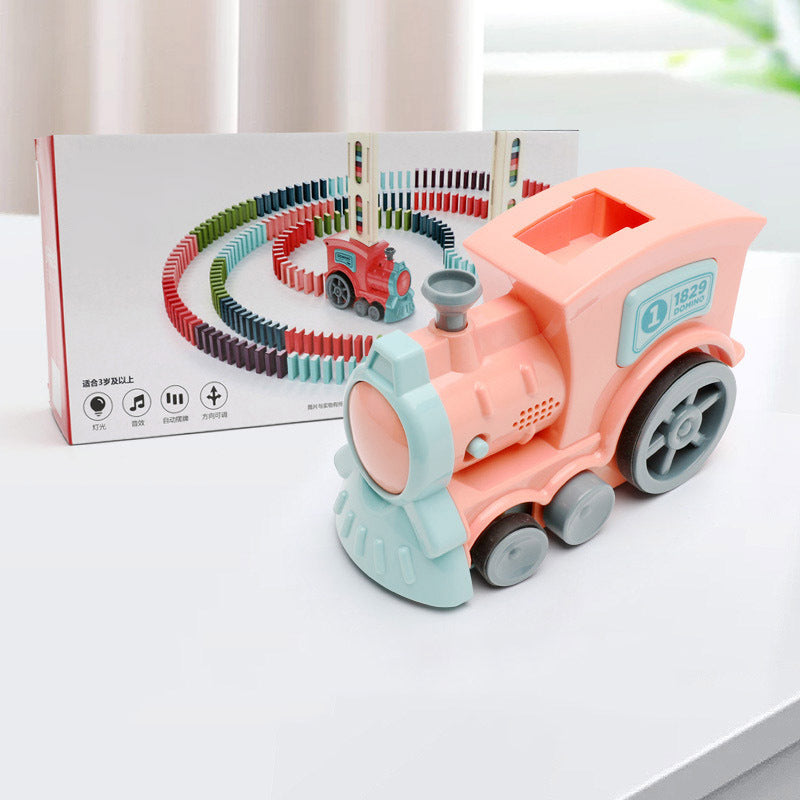 Automatic Domino Train Toy – Educational Fun Set