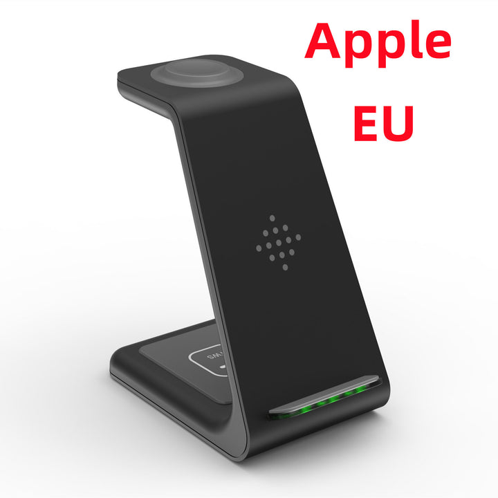 3-in-1 Fast Wireless Charging Dock – Phone Stand